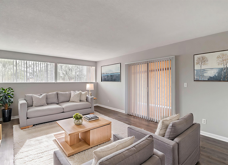 The Landings at Southpoint Living Room